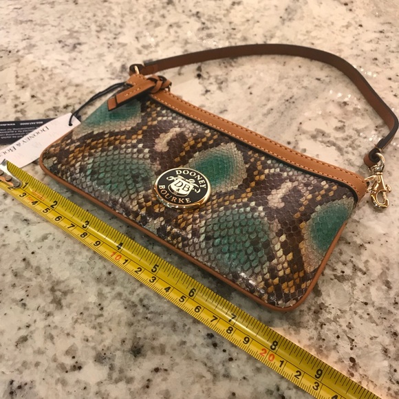 DOONEY & BOURKE Snake Print Wristlet - Picture 4 of 8